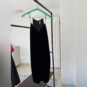 Guess black slip mini dress size XS lightly used in excellent condition